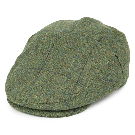 Casquette Plate Imperméable à Carreaux mousse FAILSWORTH