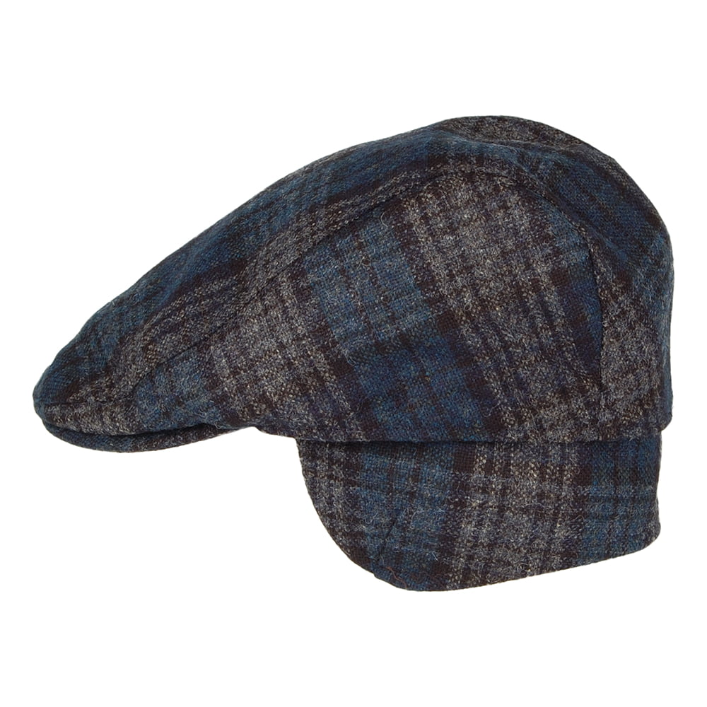 Casquette Plate à Carreaux Westerdale à Protège-Oreilles bleu-multi FAILSWORTH