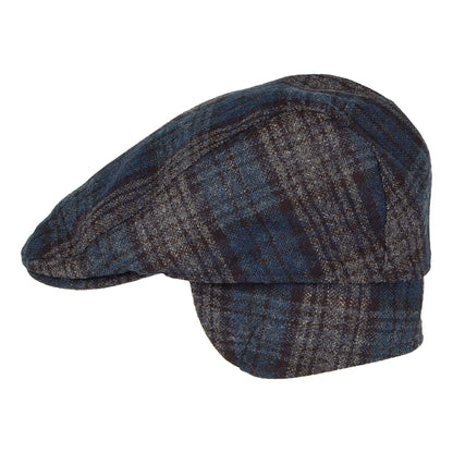 Casquette Plate à Carreaux Westerdale à Protège-Oreilles bleu-multi FAILSWORTH