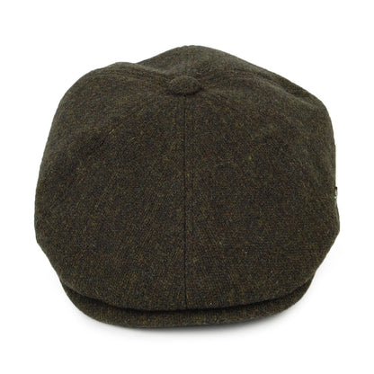 Casquette Gavroche en Laine d'Agneau Mérinos Hudson loden FAILSWORTH