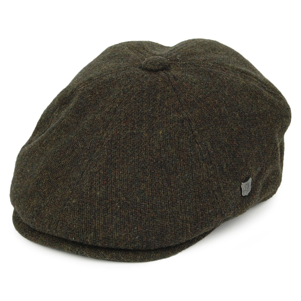 Casquette Gavroche en Laine d'Agneau Mérinos Hudson loden FAILSWORTH