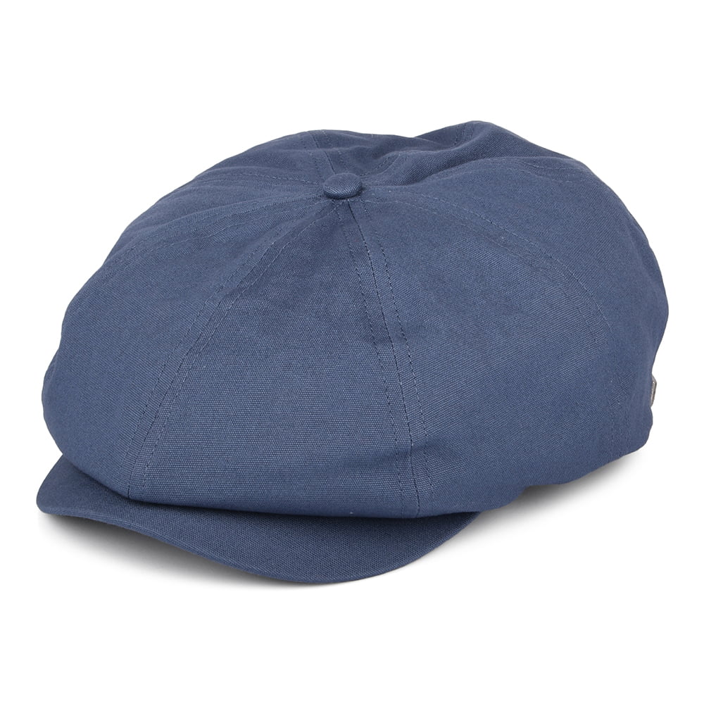 Casquette Gavroche Brood en Coton bleu BRIXTON