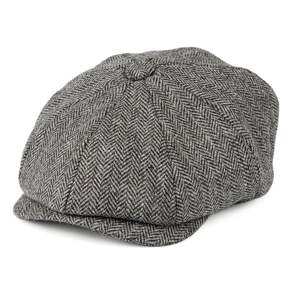 Casquette Gavroche à Chevrons Bespoke Juventus gris CHRISTYS