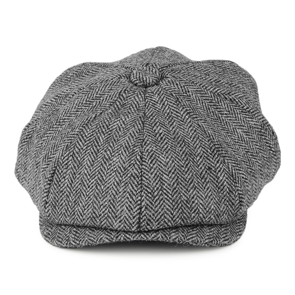 Casquette Gavroche à Chevrons Bespoke Juventus gris CHRISTYS