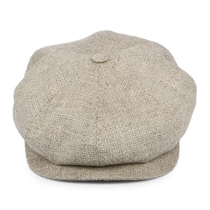 Casquette Gavroche en Lin Mélangé beige sable CITY SPORT