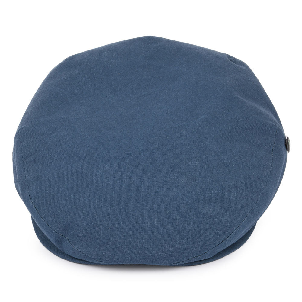 Casquette Plate en Coton Délavé bleu CITY SPORT