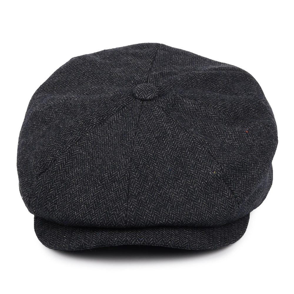 Casquette Gavroche Ample Brood bleu marine-blanc BRIXTON