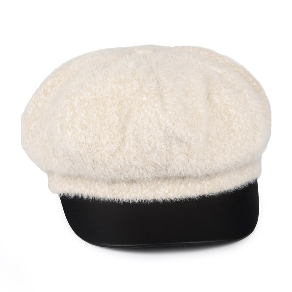 Casquette Gavroche Fabienne blanc hiver BETMAR