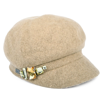 Casquette Gavroche Rhinestone camel BETMAR