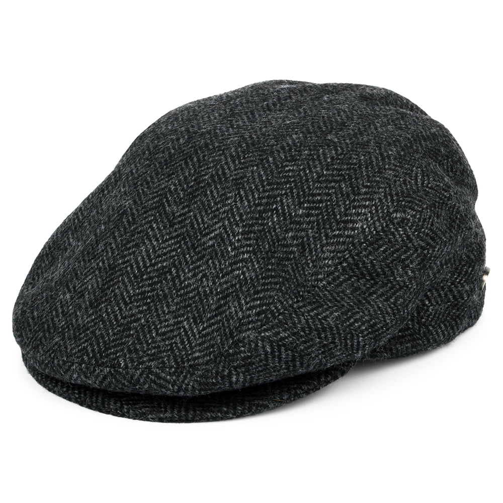 Casquette Plate à Chevrons Lord noir BAILEY