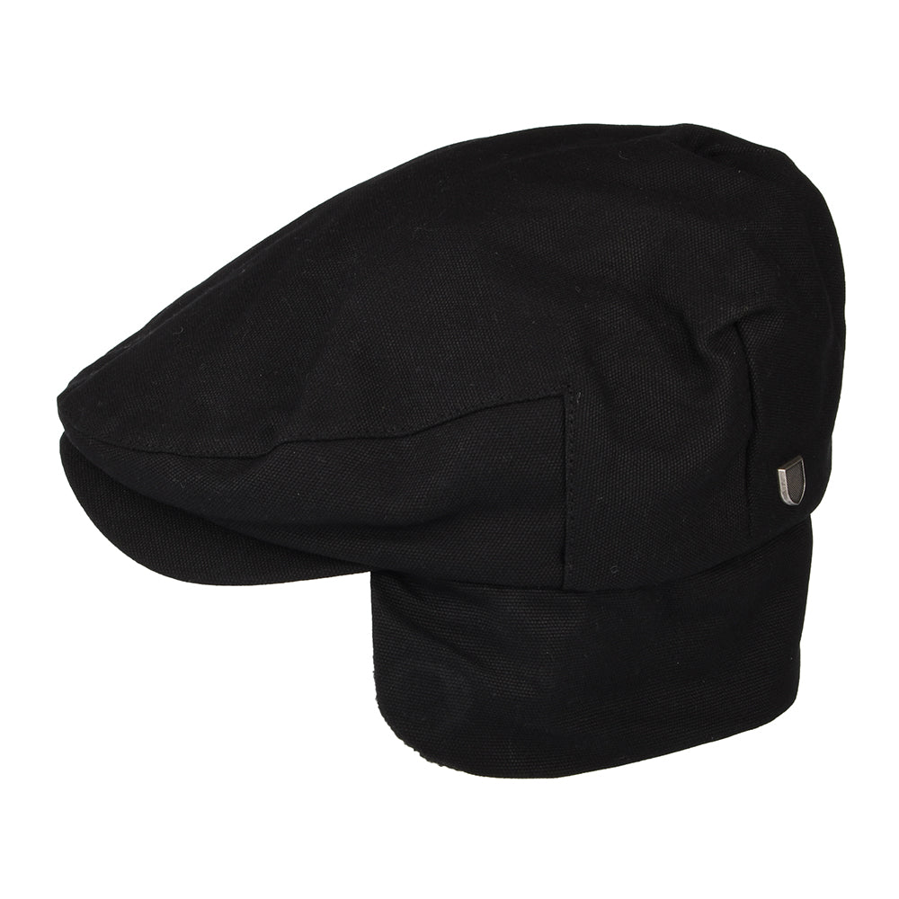 Casquette Plate Ample Avec Protège-Oreilles Hooligan noir BRIXTON