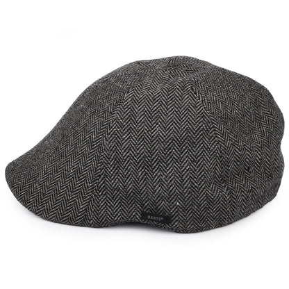 Casquette Plate à Chevrons Bec-de-Canard Mr. Mitchell noir BARTS