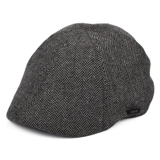 Casquette Plate à Chevrons Bec-de-Canard Mr. Mitchell noir BARTS