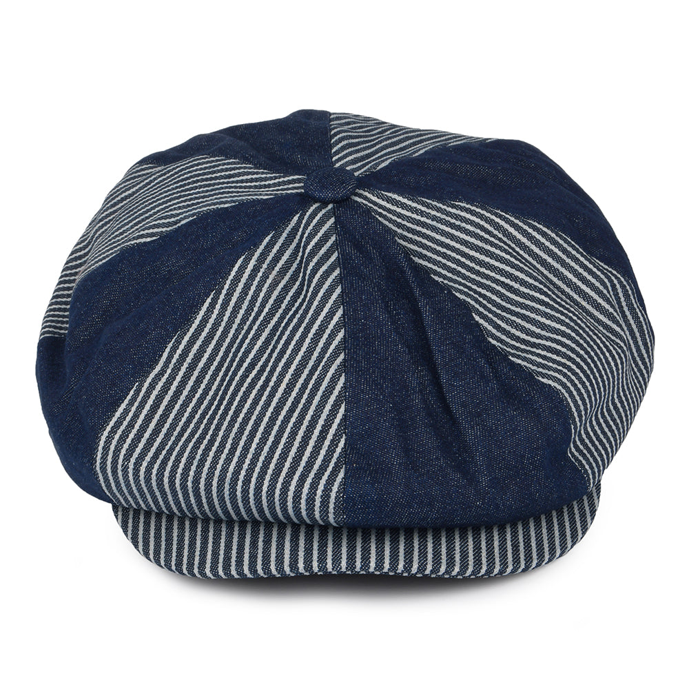 Casquette Gavroche Ample Brood denim BRIXTON