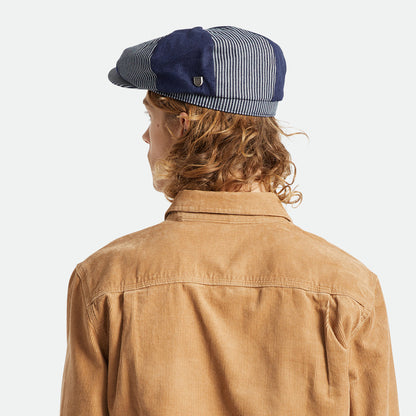 Casquette Gavroche Ample Brood denim BRIXTON