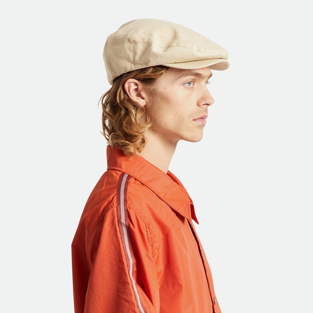 Casquette Plate en Chanvre Hooligan X naturel BRIXTON