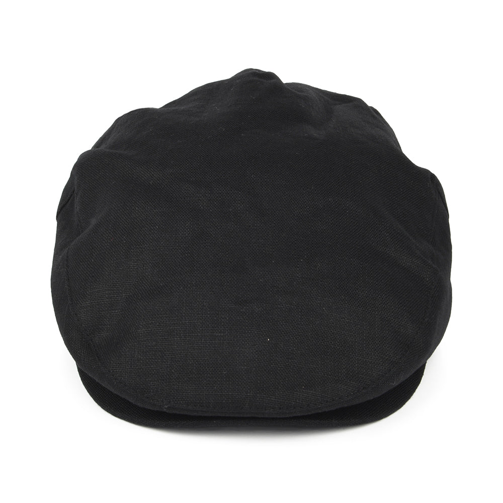 Casquette Plate en Chanvre Hooligan X noir BRIXTON