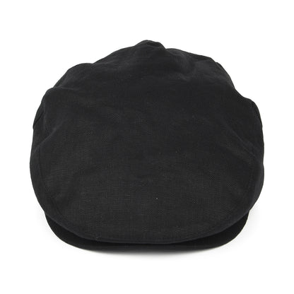 Casquette Plate en Chanvre Hooligan X noir BRIXTON