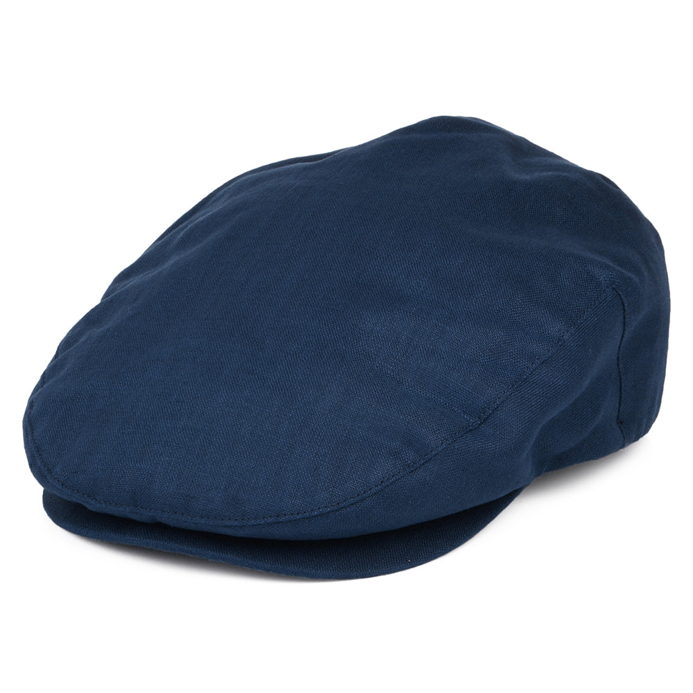 Casquette Plate en Chanvre Hooligan X bleu encre BRIXTON