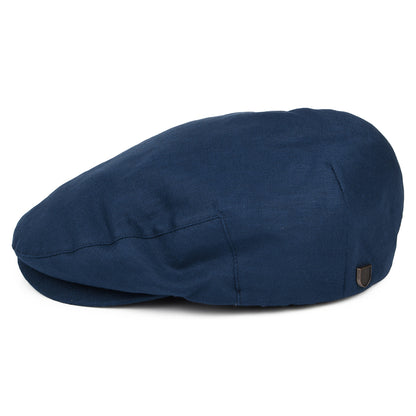 Casquette Plate en Chanvre Hooligan X bleu encre BRIXTON