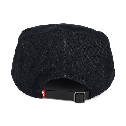 Casquette Plate en Jean Driver bleu foncé LEVI'S