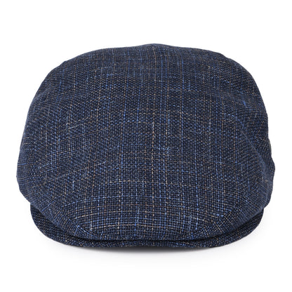 Casquette Plate en Lin et Coton bleu marine CITY SPORT