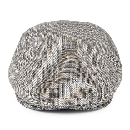 Casquette Plate en Lin et Coton gris-bleu CITY SPORT
