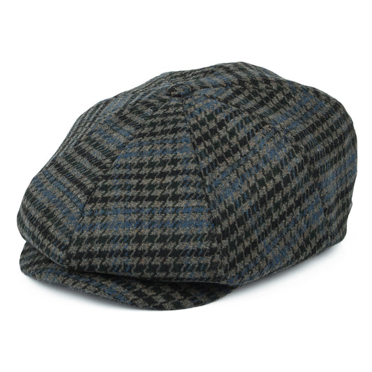 Casquette Gavroche Pied-de-Poule Brood pierre-bleu BRIXTON