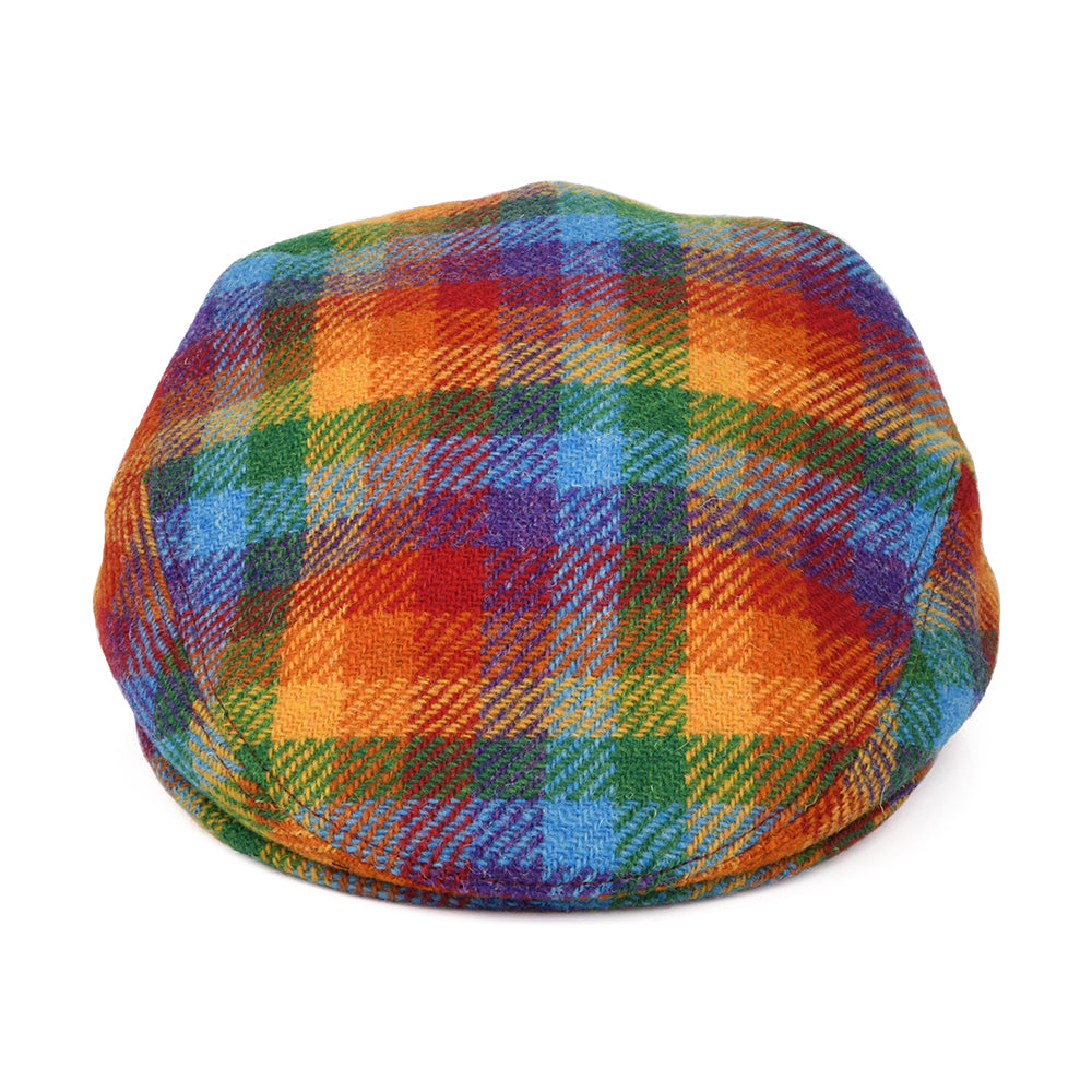 Casquette Plate en HARRIS TWEED Pride arc-en-ciel CITY SPORT