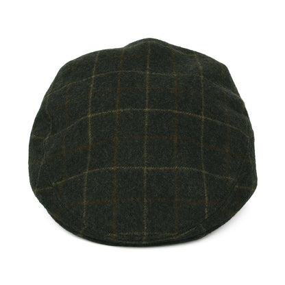 Casquette Plate en Laine Loden à Carreaux mousse CITY SPORT