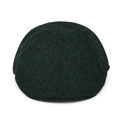 Casquette Plate à Chevrons Bec-de-Canard Mr. Mitchell vert BARTS