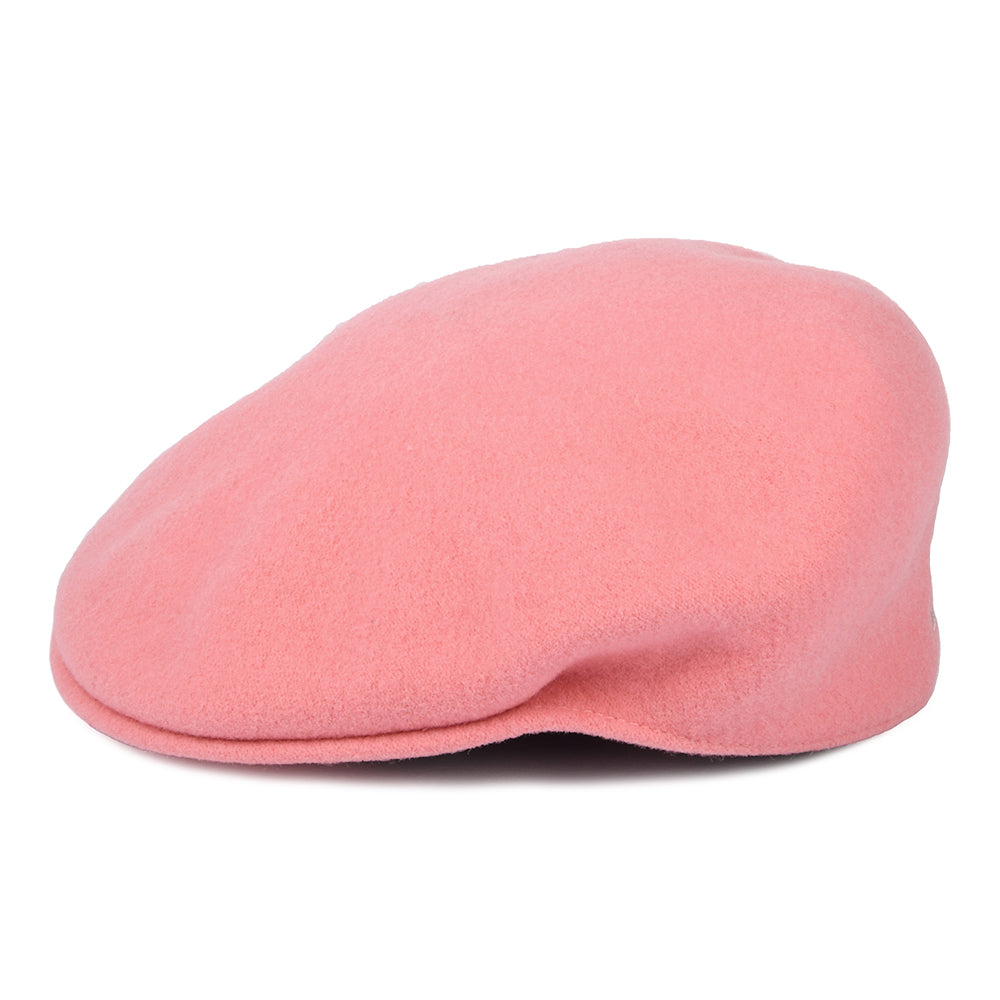 Casquette Plate en Laine 504 rose KANGOL