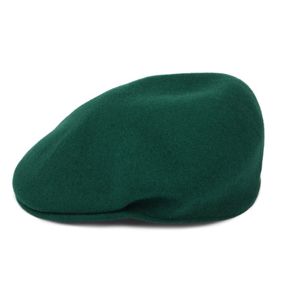 Casquette Plate en Laine 504 vert sapin KANGOL
