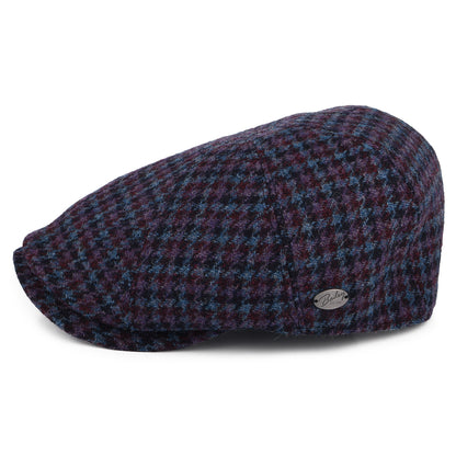 Casquette Gavroche en Laine Pied-de-Poule Furman bleu-multi BAILEY