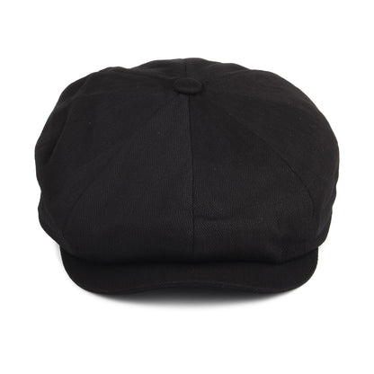 Casquette Gavroche Ample en Coton Brood noir BRIXTON