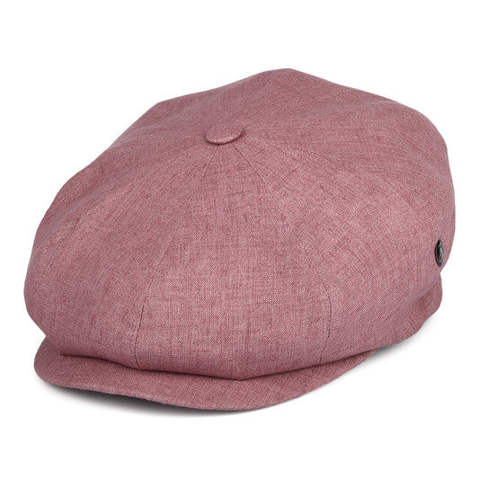 Casquette Gavroche en Lin rouge délavé CITY SPORT
