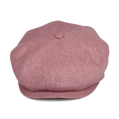 Casquette Gavroche en Lin rouge délavé CITY SPORT