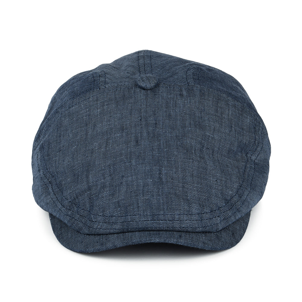 Casquette Plate en Lin Will Kimmel bleu marine GOORIN