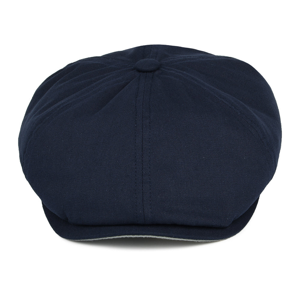 Casquette Gavroche en Toile de Coton Hudson bleu marine-menthe FAILSWORTH