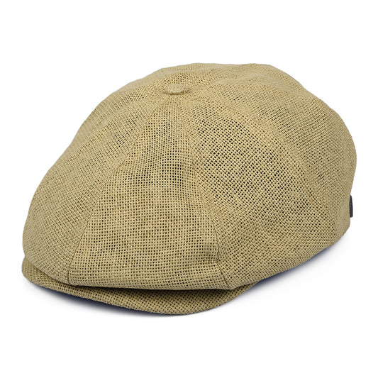 Casquette Gavroche en Paille Brood Lightweight X Snap naturel BRIXTON