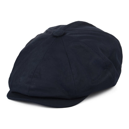 Casquette Gavroche à 8 Pans en Coton bleu marine CHRISTYS