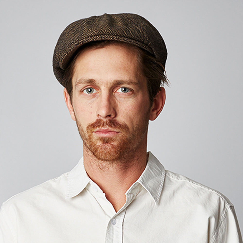 Casquette Gavroche à Chevrons Brood Classic marron-khaki BRIXTON