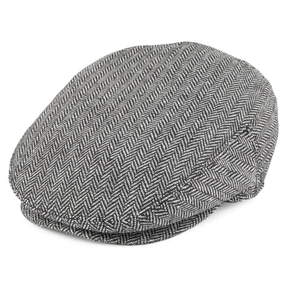Casquette Plate à Chevrons gris JAXON & JAMES