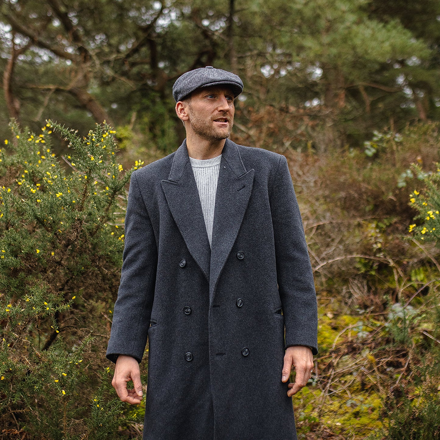 Casquette Gavroche à Chevrons gris JAXON & JAMES