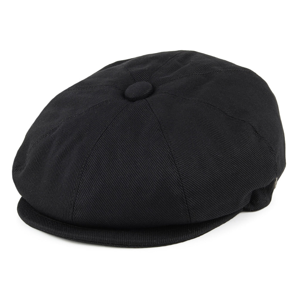 Casquette Gavroche en Coton noir JAXON & JAMES