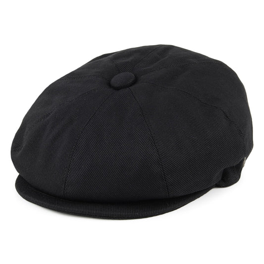Casquette Gavroche en Coton noir JAXON & JAMES