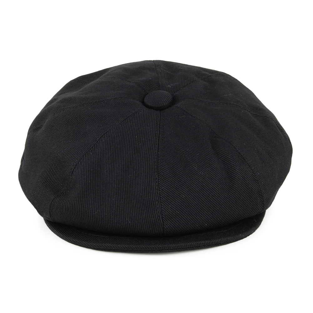 Casquette Gavroche en Coton noir JAXON & JAMES