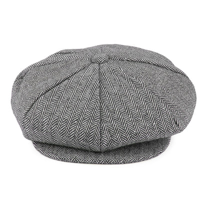 Casquette Gavroche La Grosse Pomme à Chevrons gris JAXON & JAMES