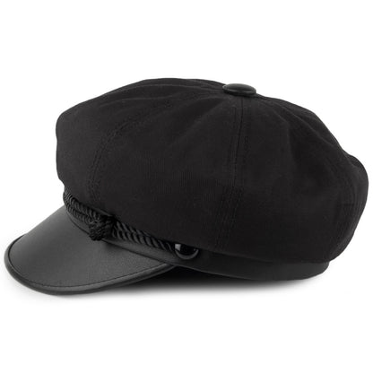 Casquette Brando en Toile noir NEW YORK HAT CO.