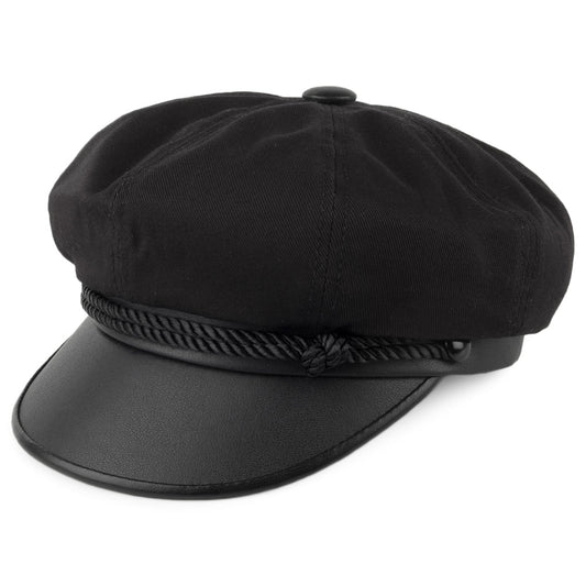 Casquette Brando en Toile noir NEW YORK HAT CO.